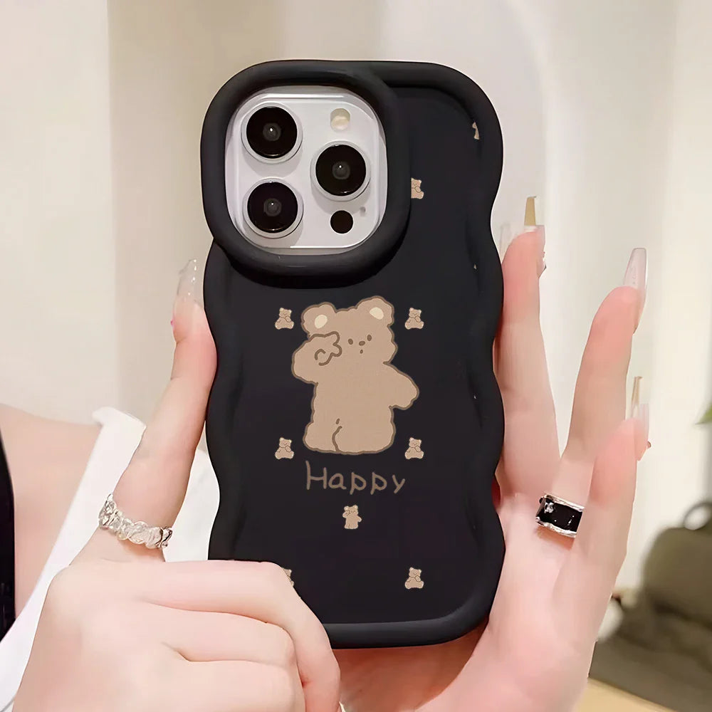 Cute Cartoon Bear Phone Case