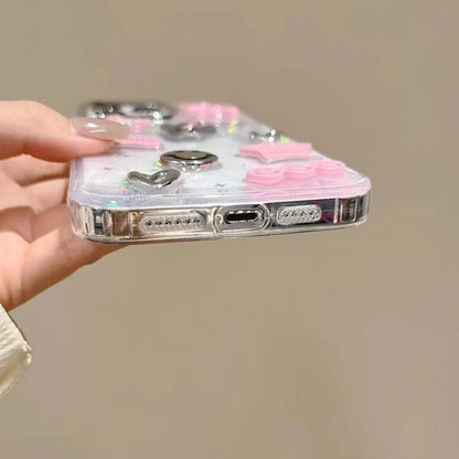 3D Love Heart Balloon Dog Phone Case