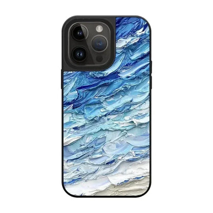 Ocean Oil Painting Mirror Phone Case