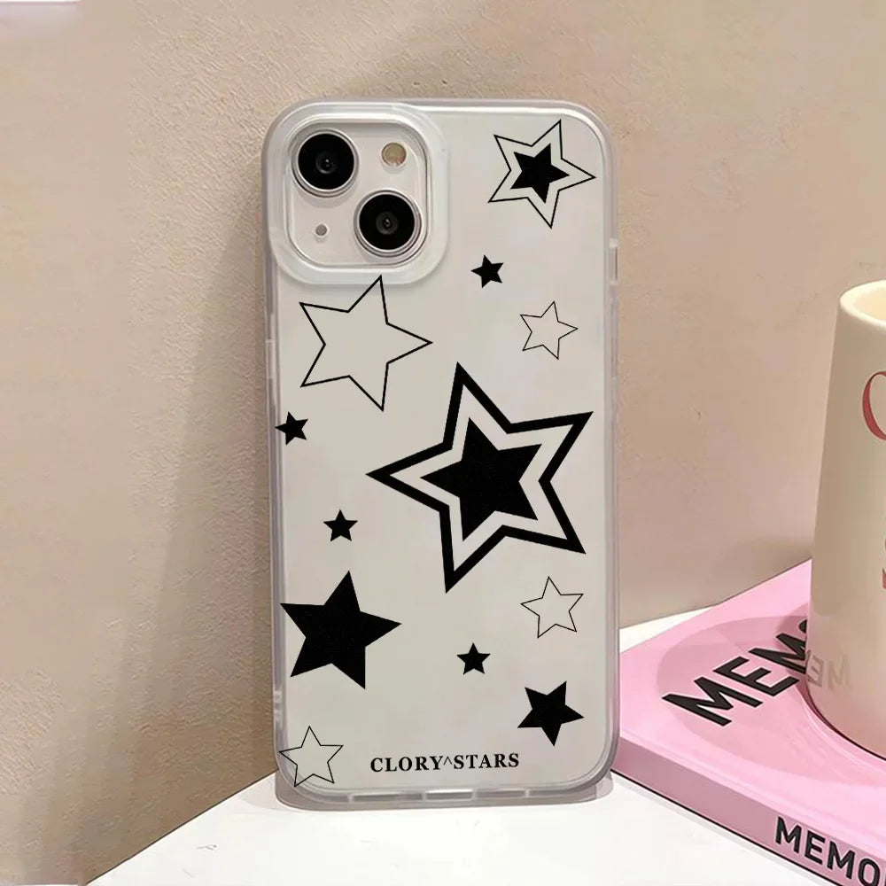 Black Leopard Print Phone Case For iPhone