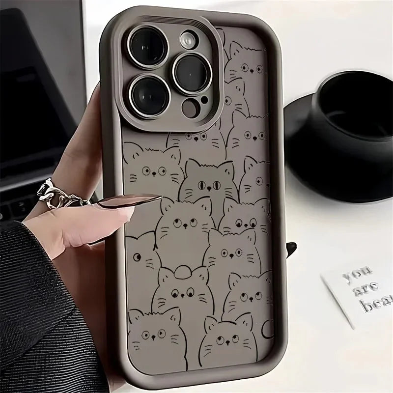 Original Funny Cat Women Phone Case