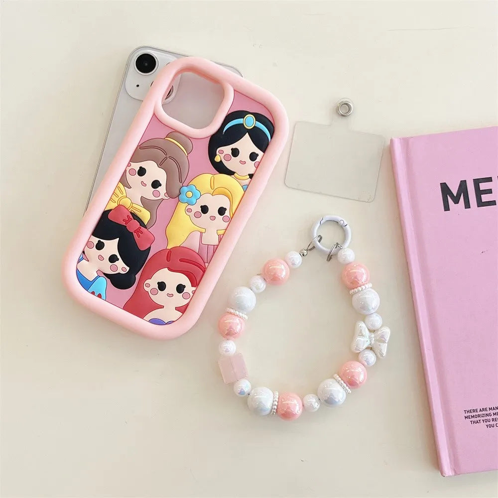 3D Stereoscopic Disney Jasmine The Princesses Phone Case