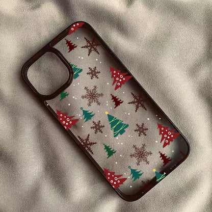 Christmas Tree Snowman Phone Case