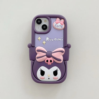 Cartoon Strawberry Melody Kuromi Lotso Phone Case