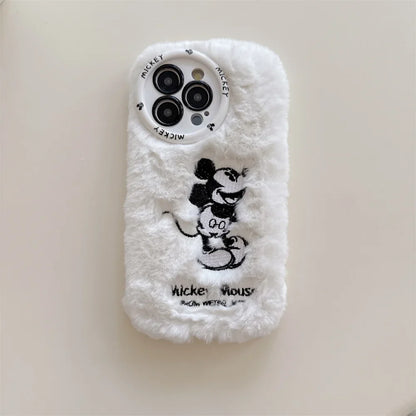 3D Soft Plush Disney Mickey Senior Phone Case
