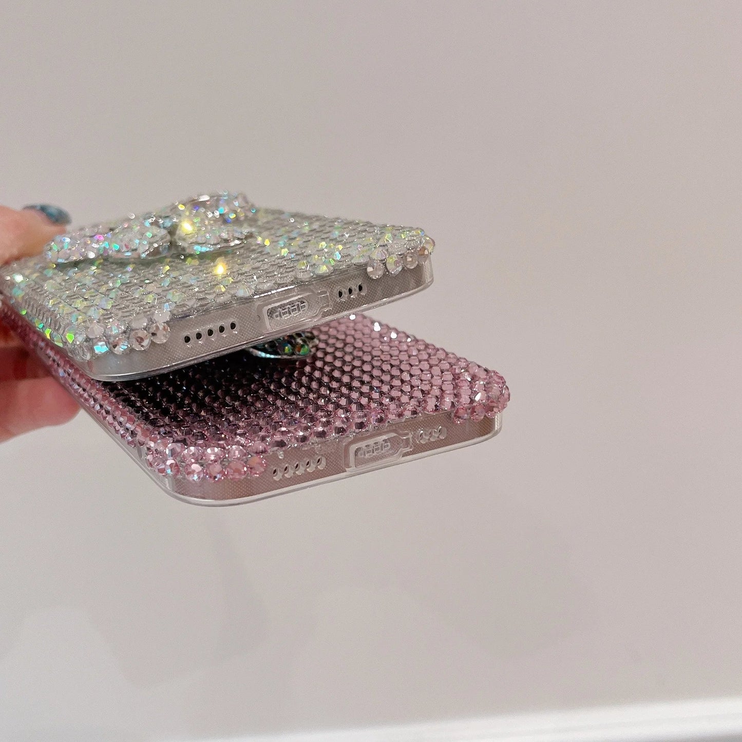 Luxury Full Diamond Bow Sparkling Cute Phone Case
