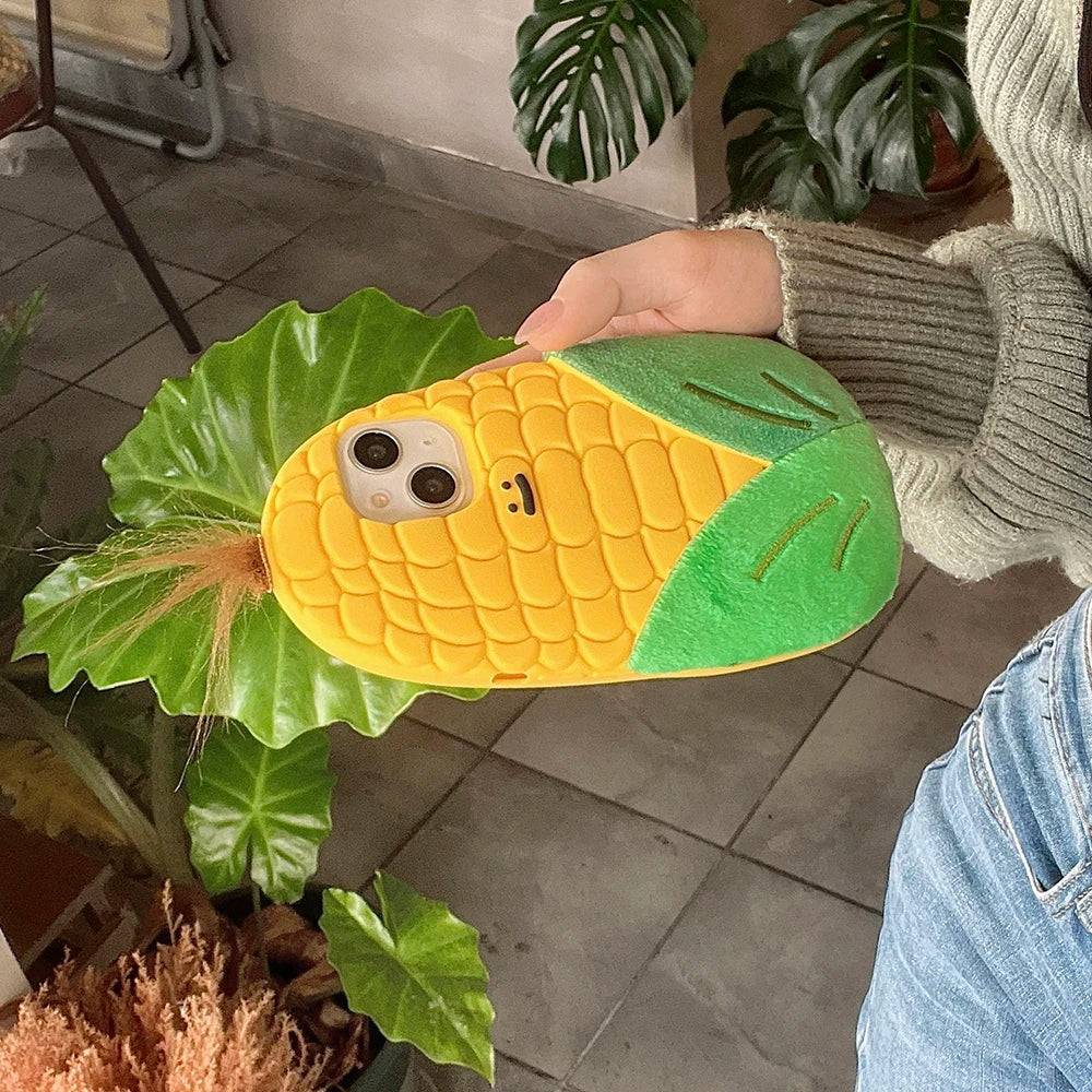 Funny 3D Corn Phone Case