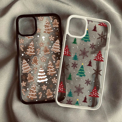 Christmas Tree Snowman Phone Case