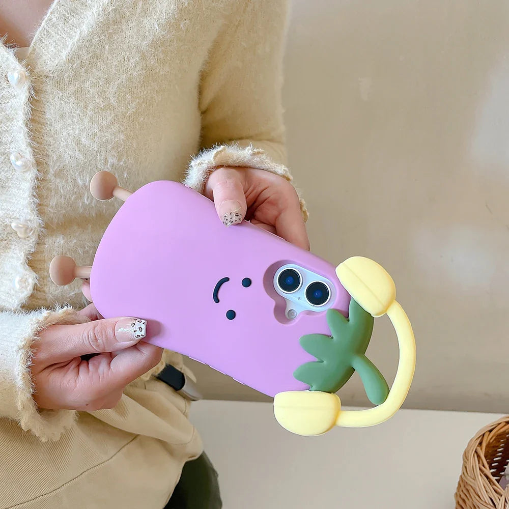 Funny Vegetable Eggplant Phone Case