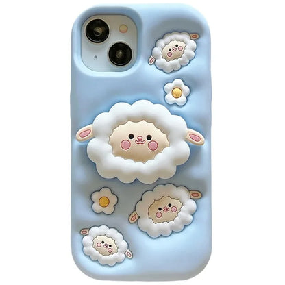 Sheep Folding Stand Holder Lamb Bracket Phone Case