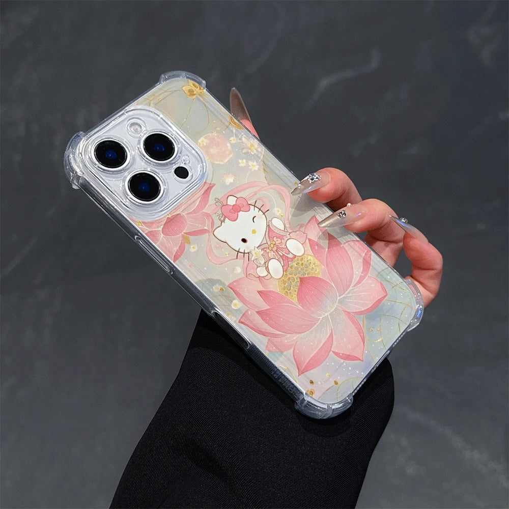 Hellokitty Black Phone Case IPhone