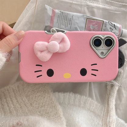 Fashion Hello Kitty Pattern Horizontal Phone Case