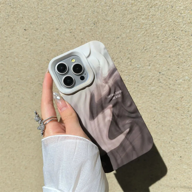 Fashion Wave Gradient Candy Color Phone Case