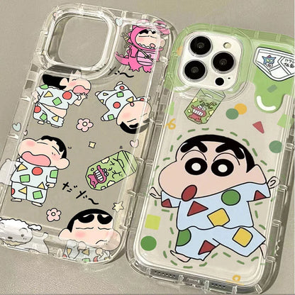 Crayon ShinChan Clear Phone Case