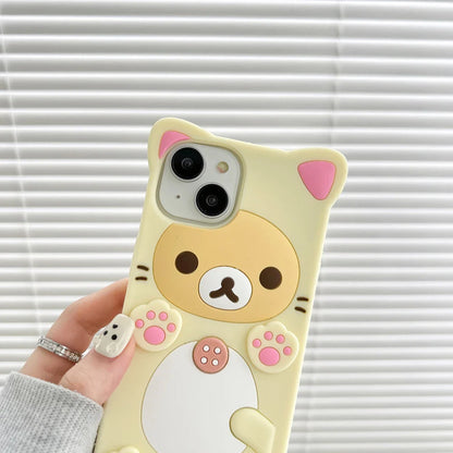 Cute Cat Bear Phone Case