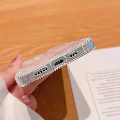 Cute Pink Butterfly Pattern Phone Case