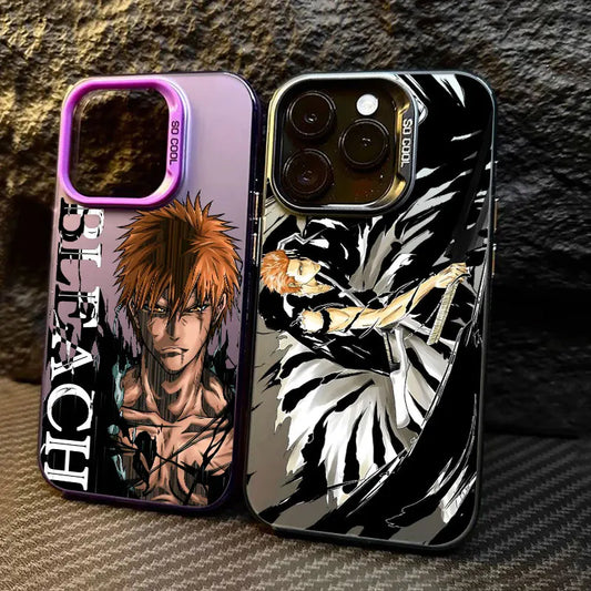 Bleach Ichigo Kurosaki Rukia Anime Coque Phone Case