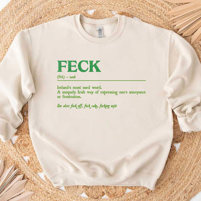 St. Patrick's Feck Definition Tees