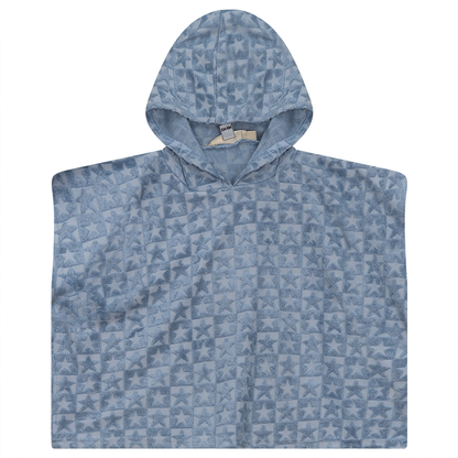 Checkered Floral Star Terry Towel