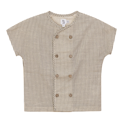 Woven Checkered Shirt