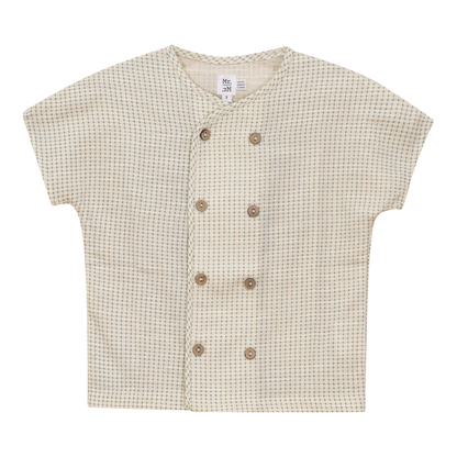 Woven Checkered Shirt