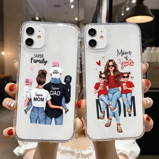 Fashion Super Mom Dad Phone Case