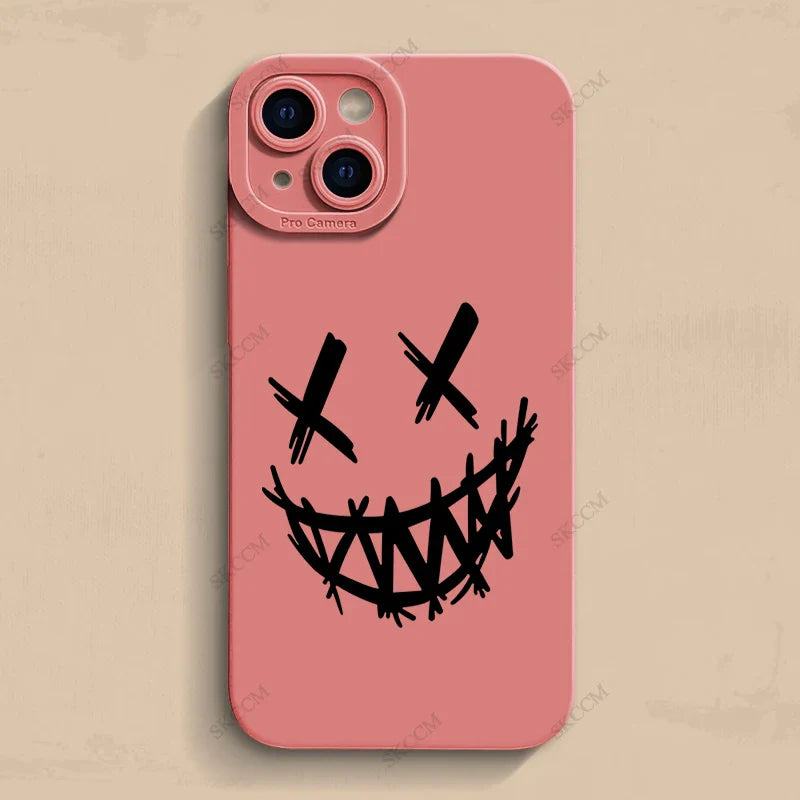 Smiling Devil Phone Case For iPhone