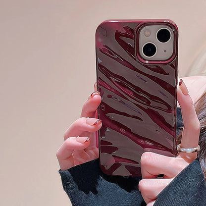 Stylish Wavy Silk Pattern Phone Case
