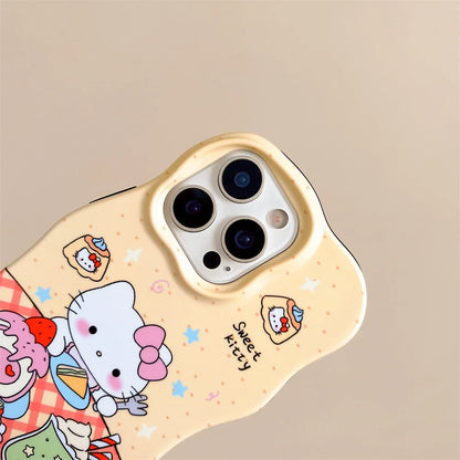 Cute Hello Kitty Pattern Soft Phone Case