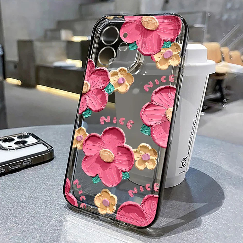 Oil Painting Flowers Phone Case