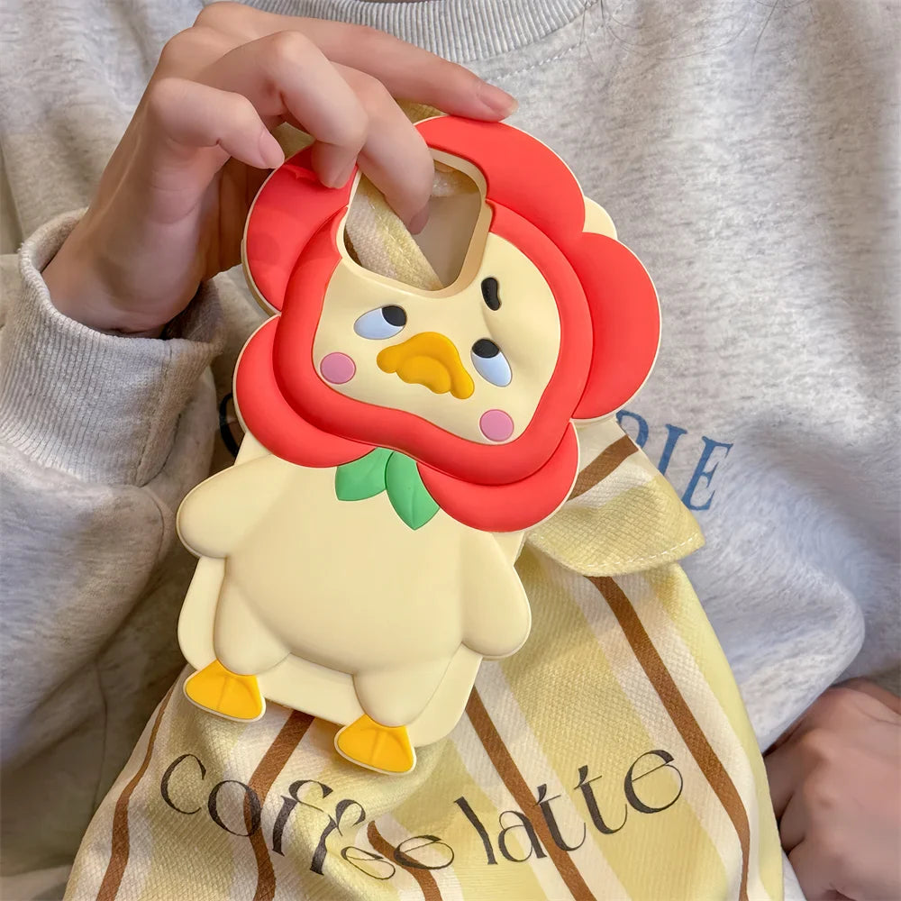 Cartoon Grievance Duck Kawaii Phone Case