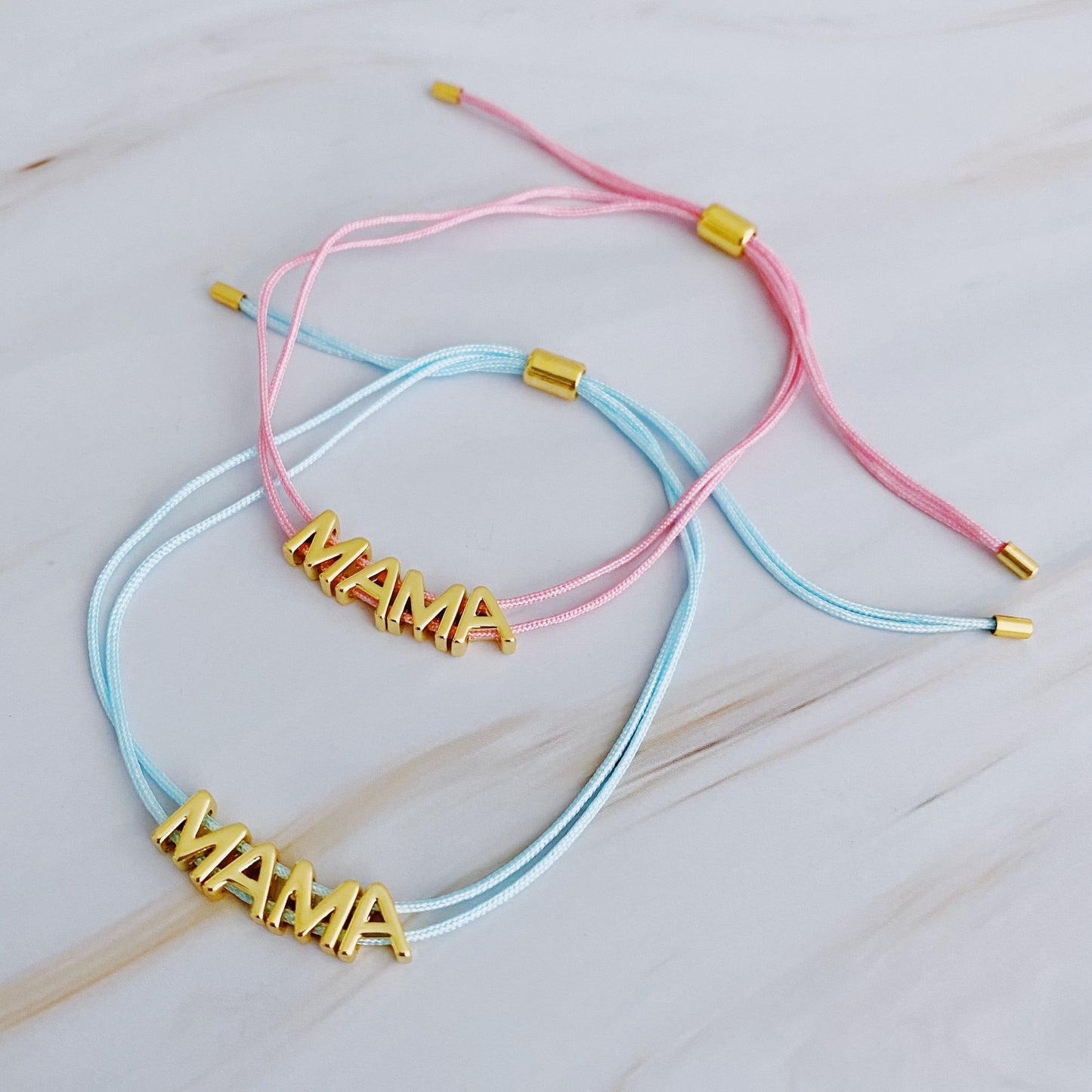 Satin Thread Mama Bracelet - Aaria Tees