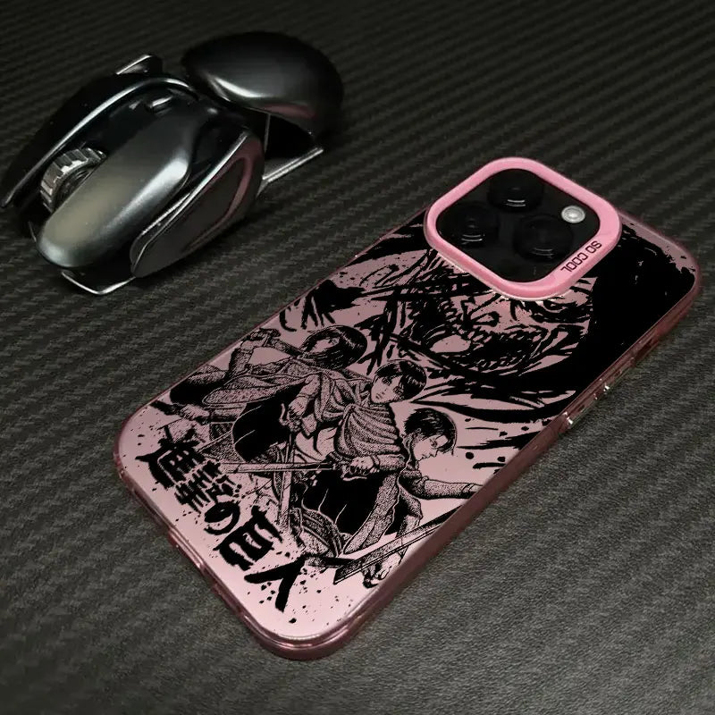 Attack on Titan Monster Anime Coque Phone Case