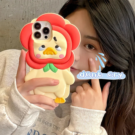 Cartoon Grievance Duck Kawaii Phone Case