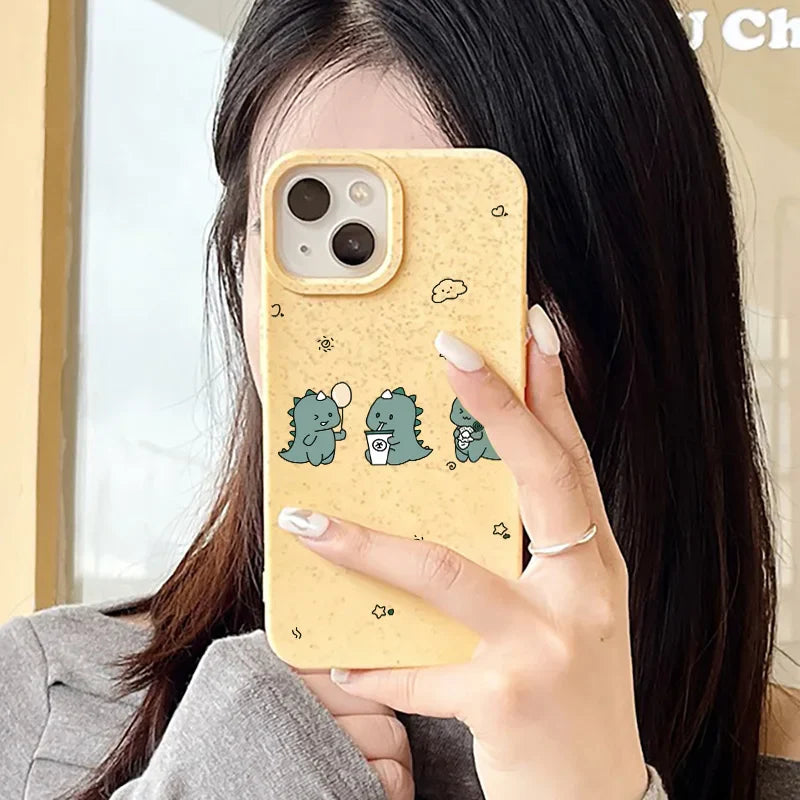 Couple Dinosaur Phone Case