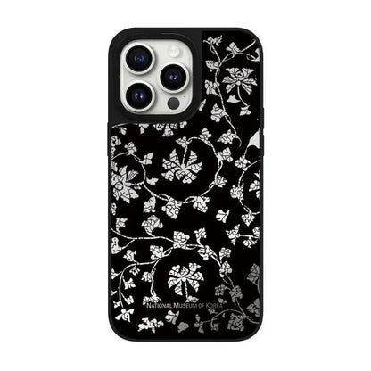 Museum Flower Mirror Surface MagSafe Phone Case