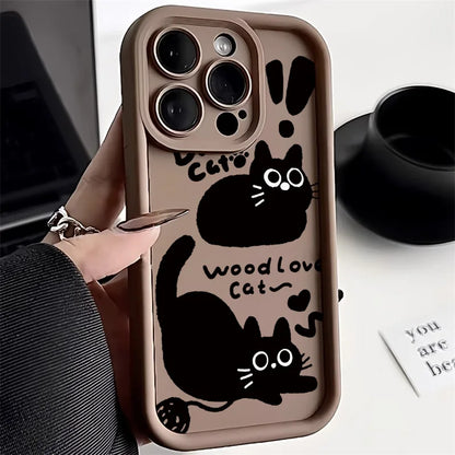 Black Cat Phone Case