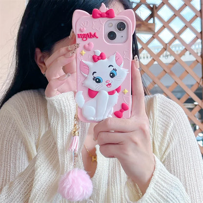 Disney Cartoon Marie Fashion Phone Case
