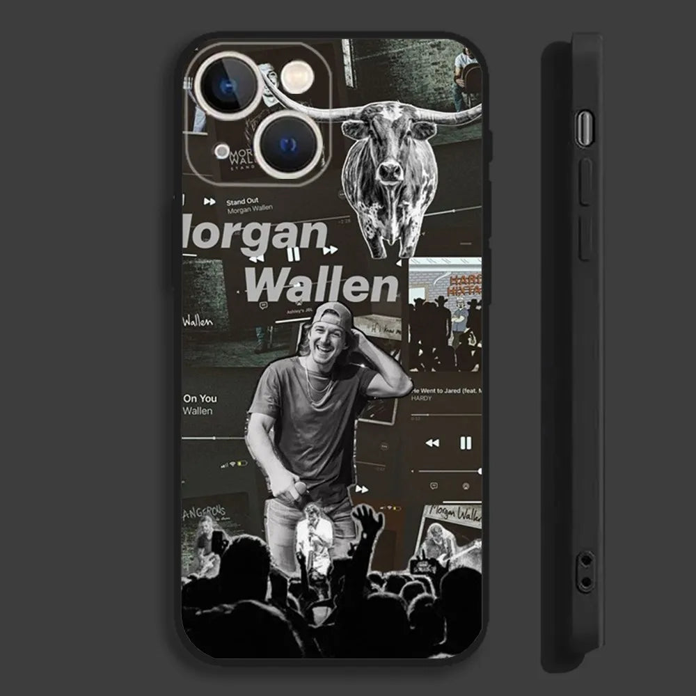 Singer Morgan W-Wallen Phone Case For iPhone