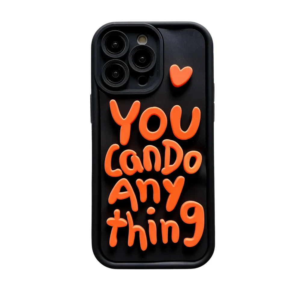 Graffiti Street Fashion Letter Phone Case