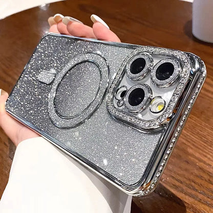 Luxury Gradient Diamond Magsafe Case For iPhone
