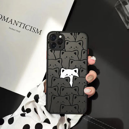 Cute Cartoon Cat Phone Case