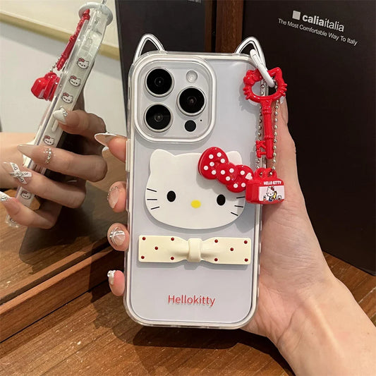 Candy 3D Cat Ears Hello Kitty Slim Phone Case
