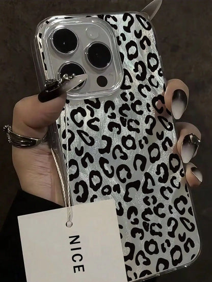 Leopard Love Point Print Phone Case