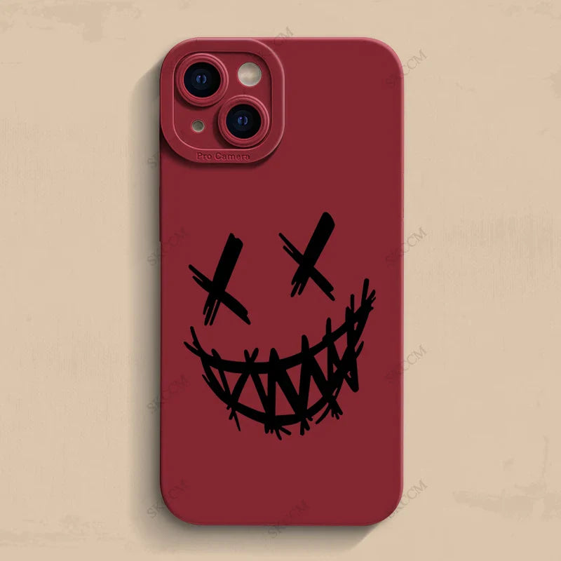 Smiling Devil Phone Case For iPhone