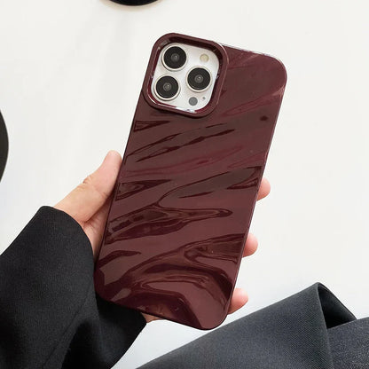 Stylish Wavy Silk Pattern Phone Case