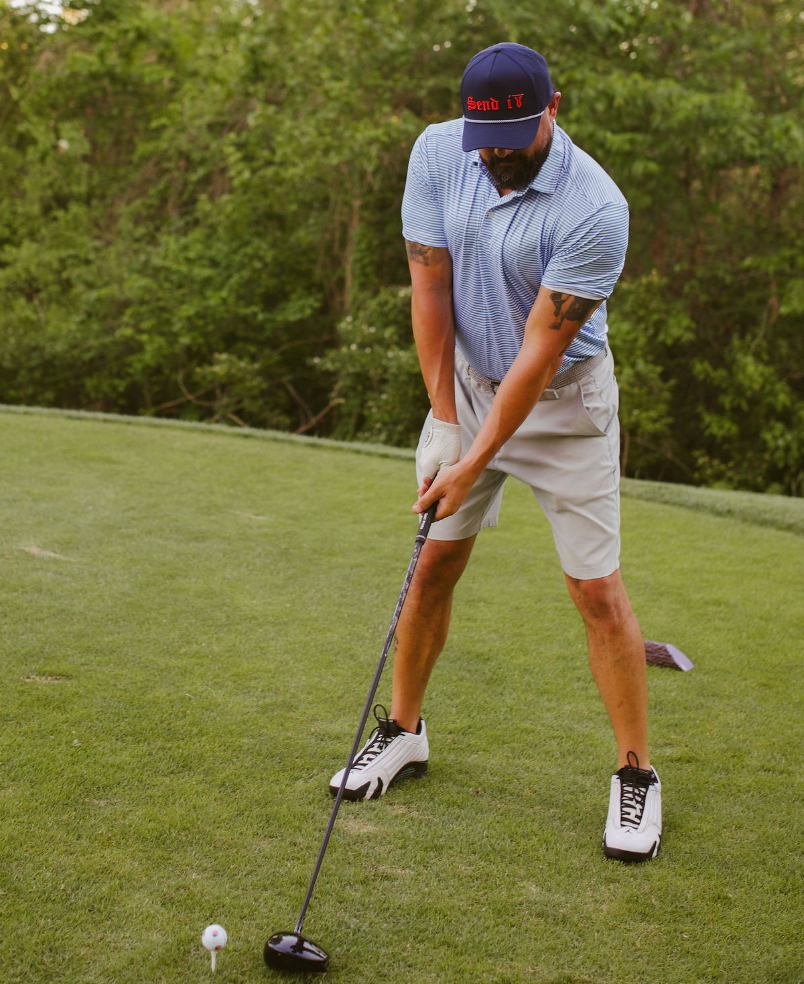 Summer stripes Performance Polo Aaria Tees