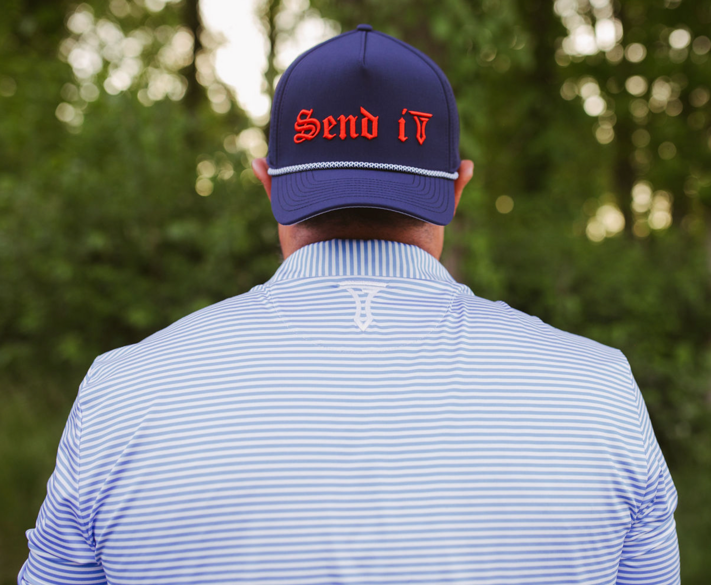 Summer stripes Performance Polo Aaria Tees