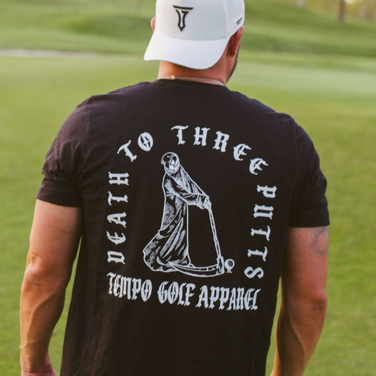 Death To Three Putts Tee Aaria Tees