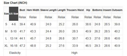 Christmas Tree Pullover and Pants Lounge Set